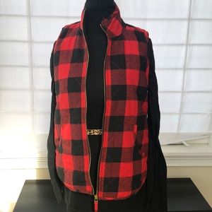 Mudpie plaid vest